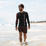 BW Rash Guard for non-boobed people.