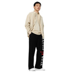 BW slouchy light trackies.