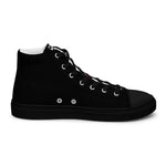 High top canvas shoes