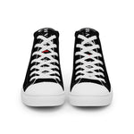 High top canvas shoes