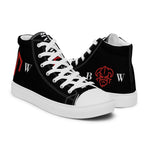 High top canvas shoes